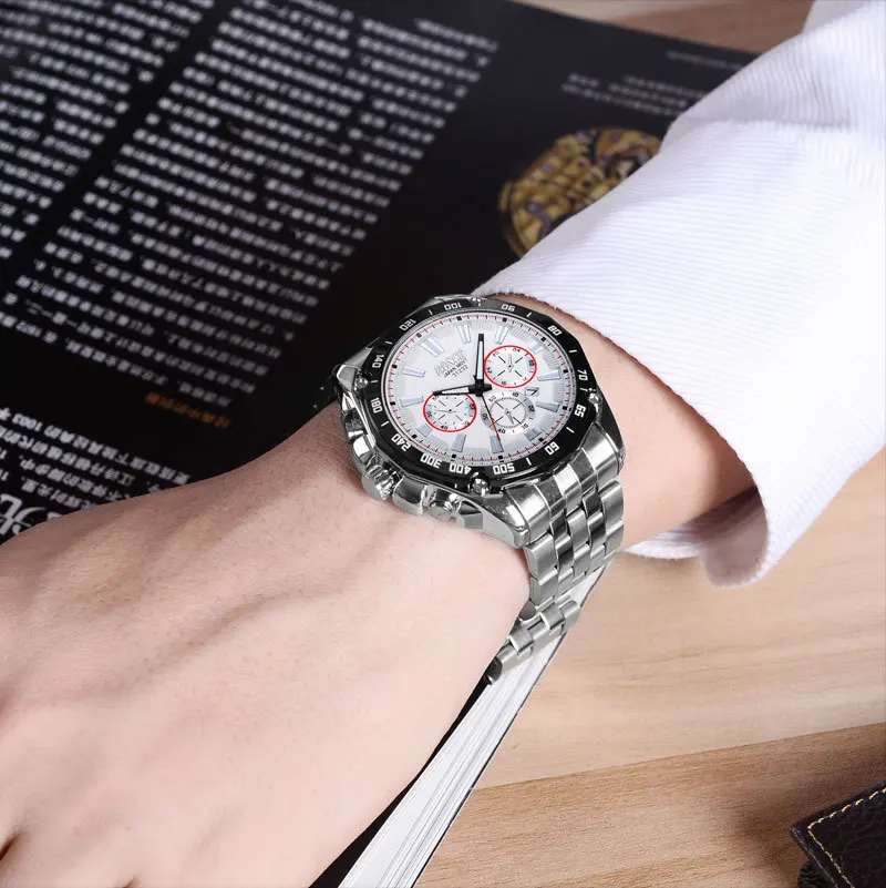 

Men's Watch 2018 New Fashion Men's Watch Automatic Mechanical Watch Waterproof Men's Watch Double Calendar Casual