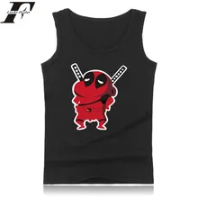 Дэдпул майка Для мужчин wo Для мужчин Фитнес Бодибилдинг Черный тренировки Безрукавки для женщин playdead забавные Летняя майка плюс Размеры Костюмы