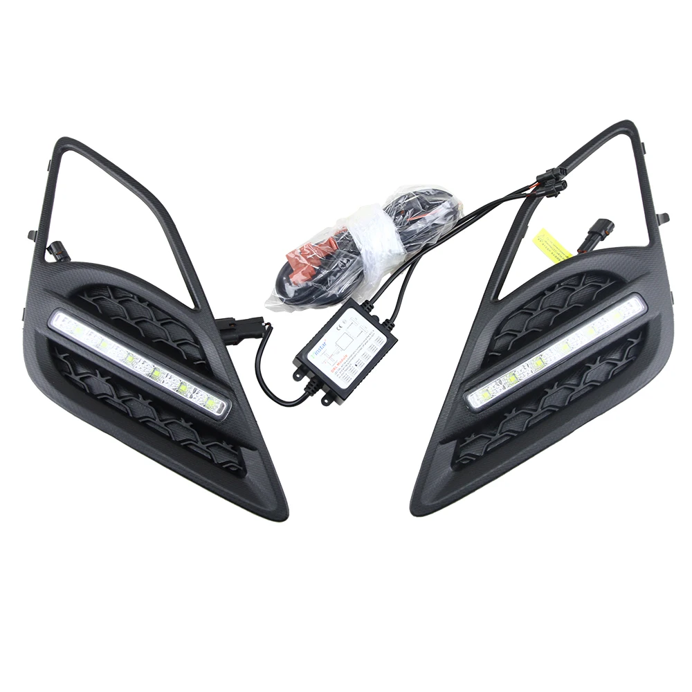 12V-6W-2-Xenon-White-DRL-Fog-light-lamp-for-Toyota-GT86-For-S-ubaru-BRZ
