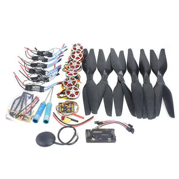 

6 Axis Foldable Rack RC Quadcopter Kit APM2.8 Flight Control Board+GPS+750KV Brushless Motor+15x5.5 Propeller+30A ESC F05422-C