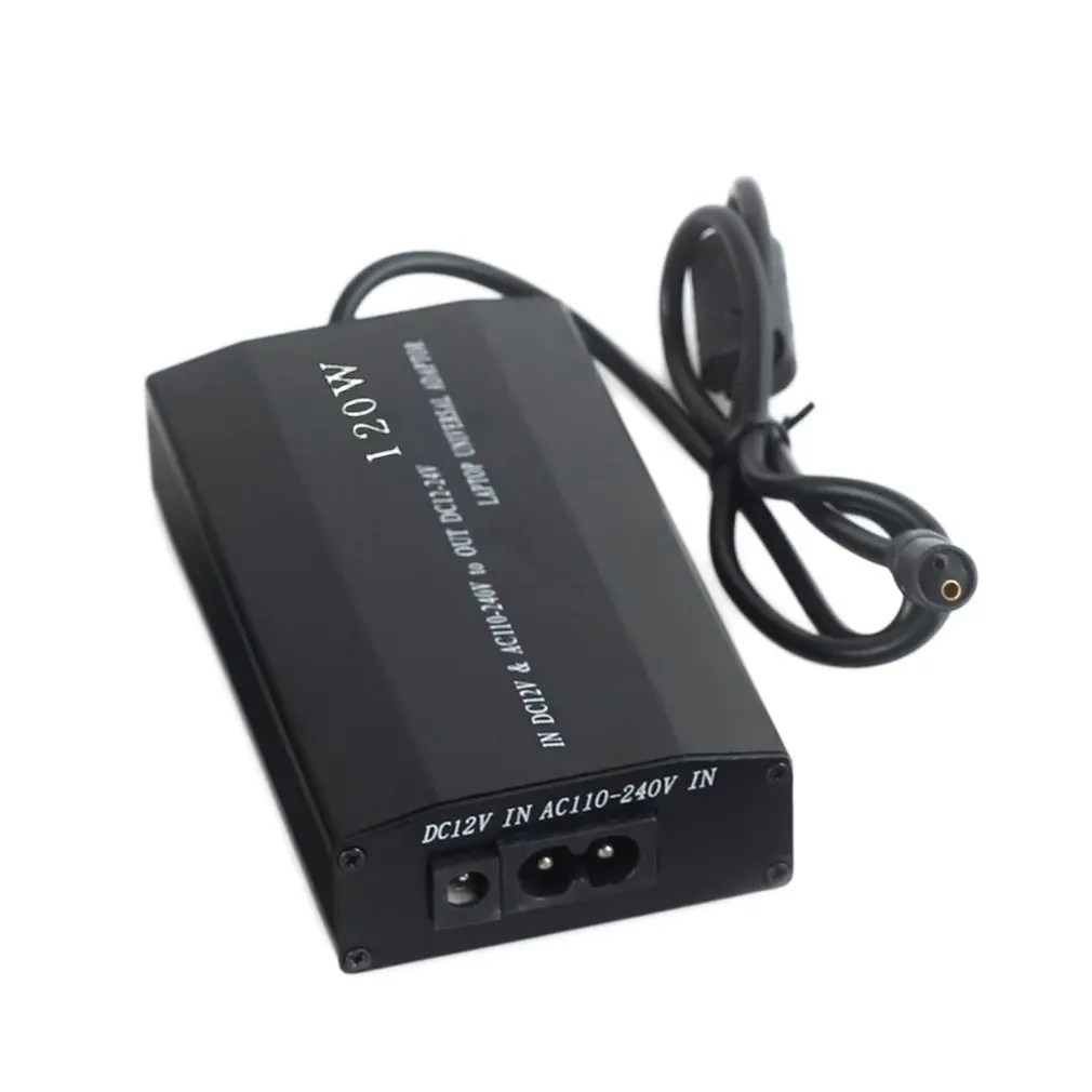 LESHP 120W Car+ Household Dual Use Power Adapter Multifunctional Notebook Battery Charger Universal Power Supply EU Plug Auto