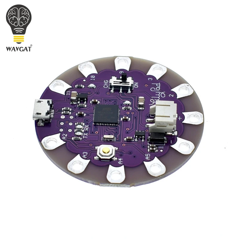 ATmega32U4 ATMEGA328P LilyPad 328 для Arduino DIY Kit Micro USB ATtiny85 LilyTiny формирователь материнской платы