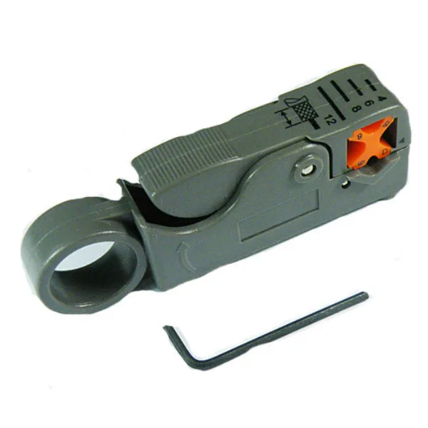 Rotary Coax Coaxial Cable Cutter Tool RG58 RG6 Stripper rasp dremel