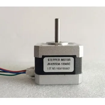 

Nema 17 stepper motor 1.33A 2.6kg.cm 0.26NM 34mm 42HS34-1334AC Nema17 motor 37 Oz-in 1.8 degree 4-lead for 3D printer