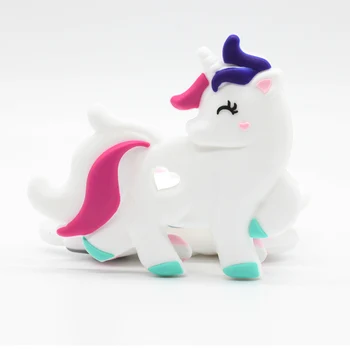 

Silicone BABY 26pcs Lovely Diy Teething Necklace Accessories Food Grade Silicone Teether Baby Teether Pendants