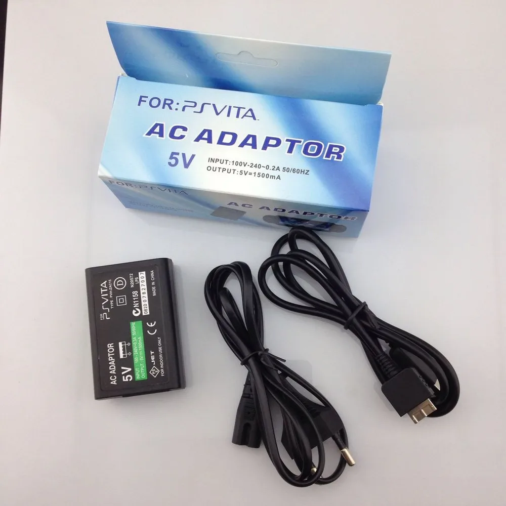 Новый адаптер переменного тока для PSVITA PSV питания с USB-кабелем Зарядное