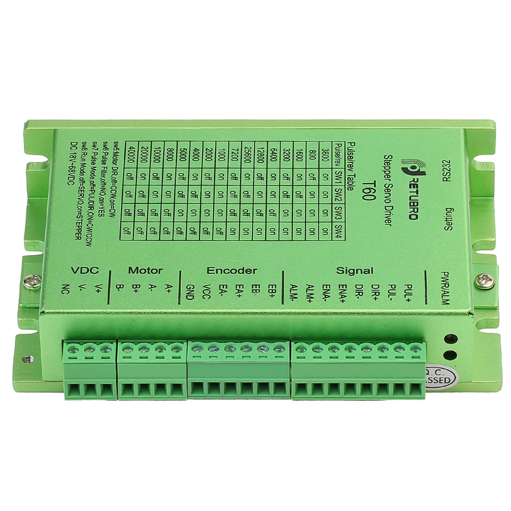 100% новый и оригинальный драйвер шагового двигателя Easy Servo T60 Nema 23 сервопривода с