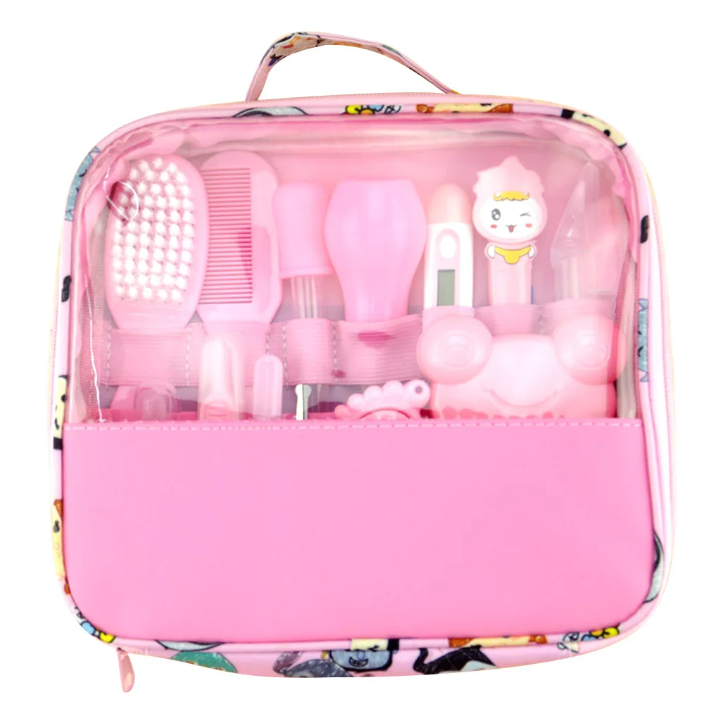 

Multifunction Baby Kit Kid Healthcare Baby Care Kit Baby Grooming Set Kit Thermometer Clipper Scissor Kid Toiletries For Baby