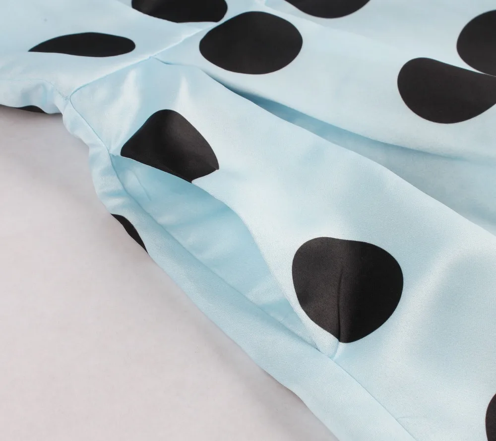 polka dot retro dress