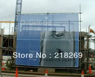 

Custom PVC Mesh Banner printing / 1pc 1.2x1.2m mesh banner