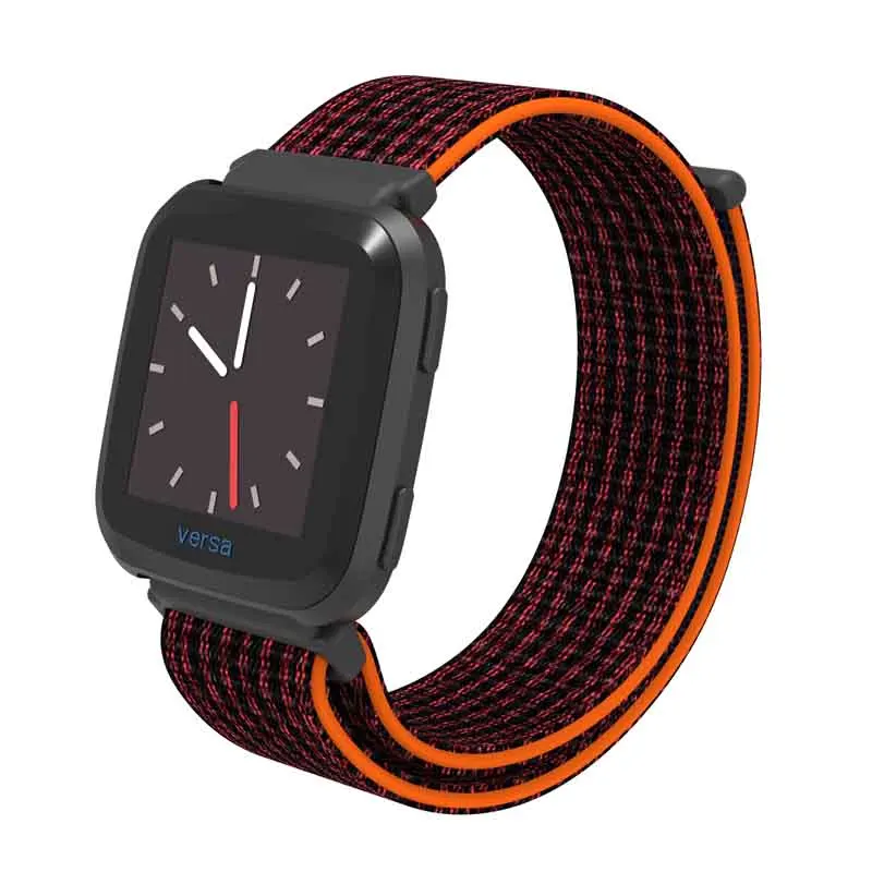 Нейлоновый ремешок Correa для Fit bit Fitbit versa умный фитнес браслет спортивные часы