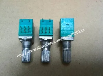 

R097 B50K 50K Single linear rotary / seal / amplifier potentiometers with switch 15mm actuator length 8Pin