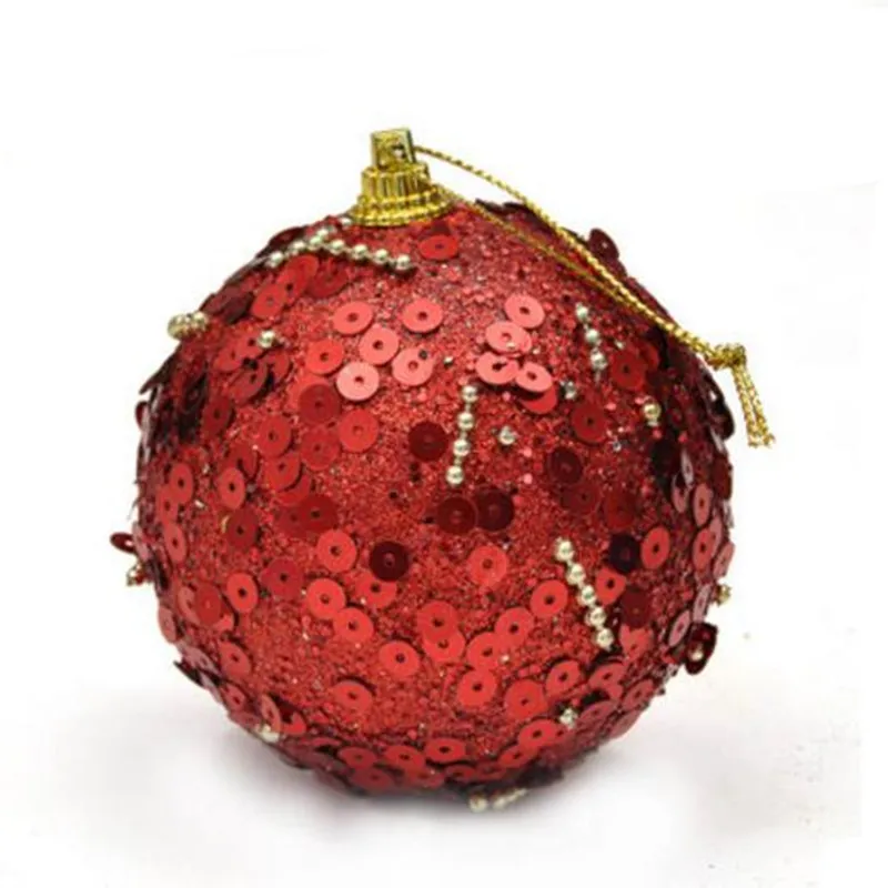 8cm Christmas Tree Decoration Ball Christmas Family Hotel Decoration