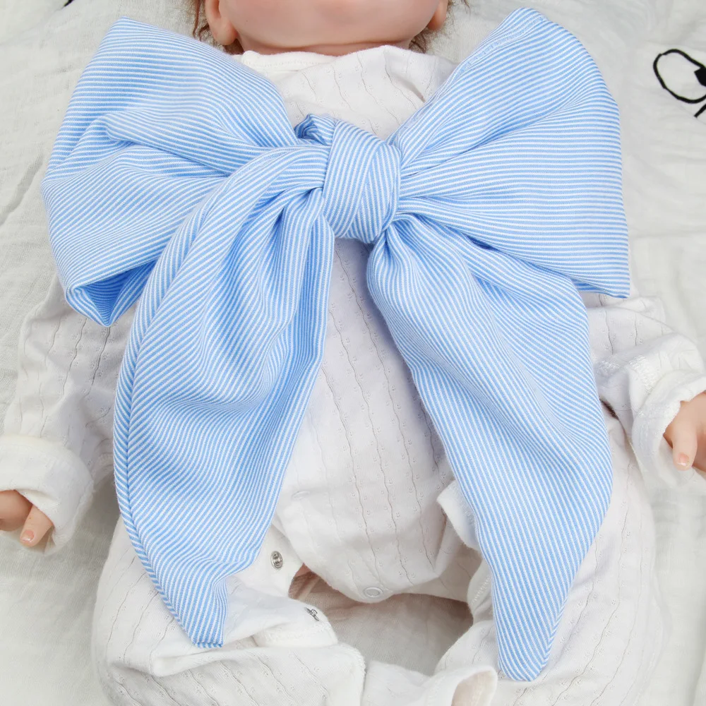 Реквизит для съемки новорожденных детей, модное большое одеяло с галстуком-бабочкой, аксессуары для маленьких девочек