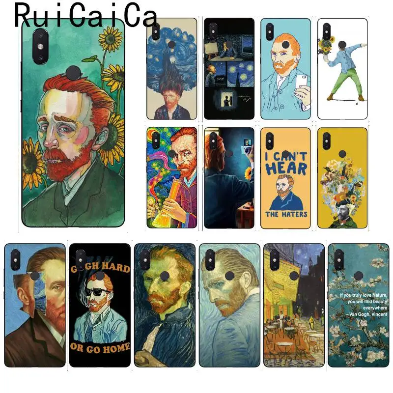 Ruicaica Цветочный ЗАВОД Винсент Ван Гог чехол для телефона с рисунком &quotКартина