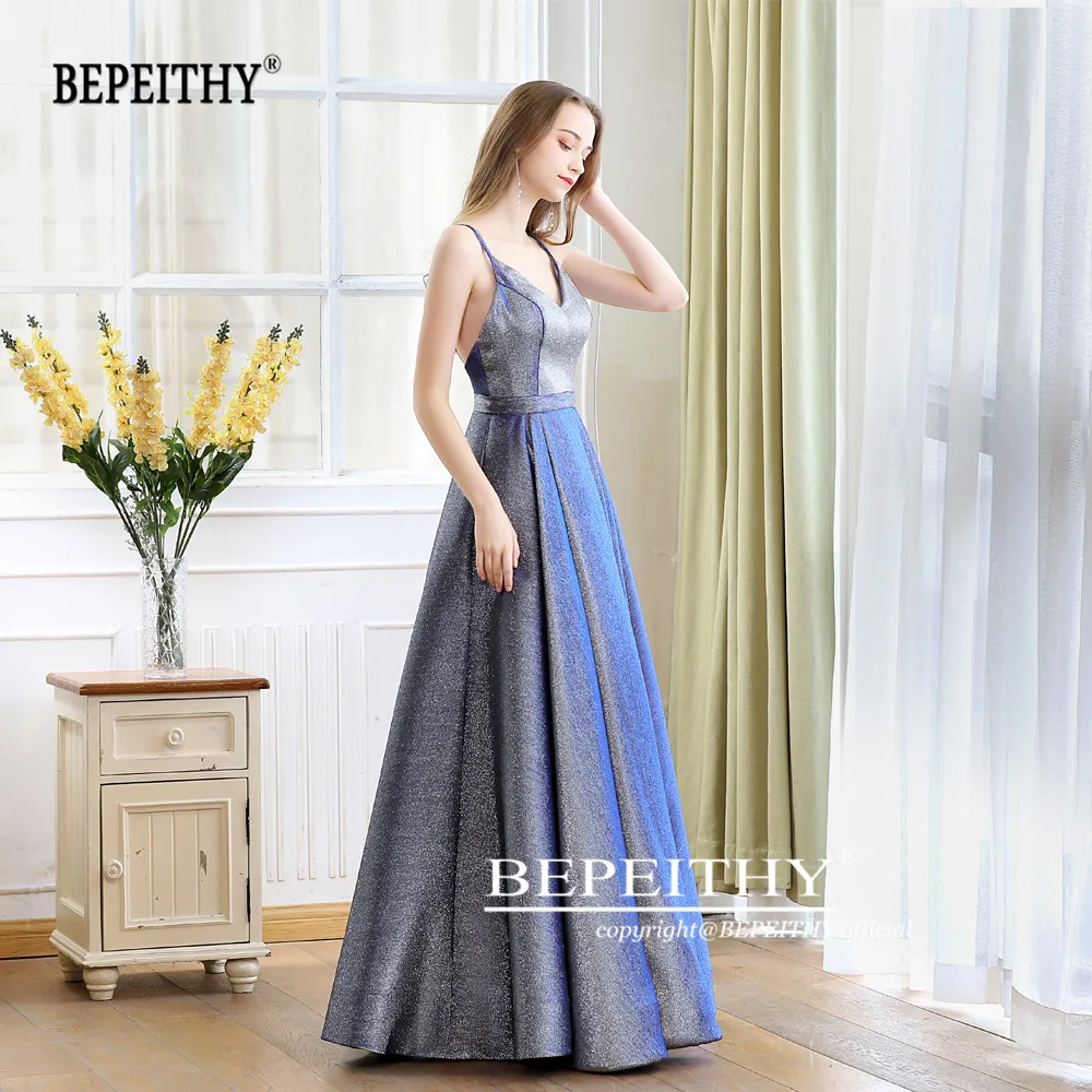 Robe De Soiree, отражающее платье, v-образный вырез, длинное вечернее платье, вечерние, элегантные,, трапециевидные, блестящие, выпускные платья с поясом