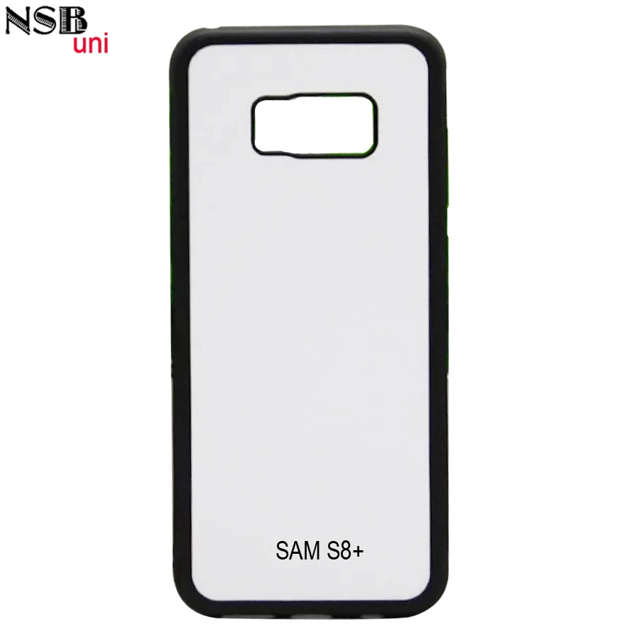 

For SAMSUNG GALAXY S8-PLUS blank 2D TPU+PC sublimation phone cases DIY printing rubber back protective cover brand NSBuni