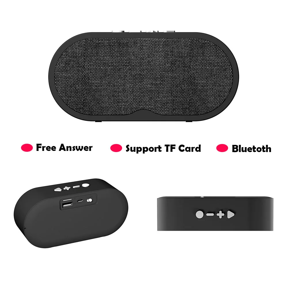 POYATU Bluetooth динамик FM радио бас беспроводной динамики колонок портативный с