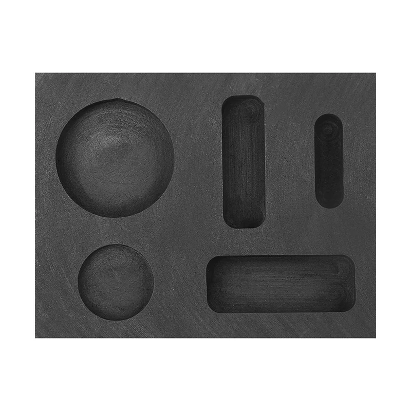 HLZS-4 шт. газовая плавка Серебряный графитовый тигель набор, тигельные щипцы, графит, цилиндрический, квадратный графит и кварц Melti