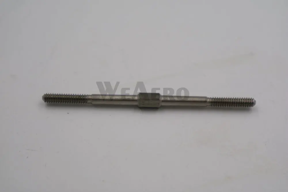 

Stainless Steel Hexagon Push Rod M3*2.5inch with U.S System Left & Right Teeth