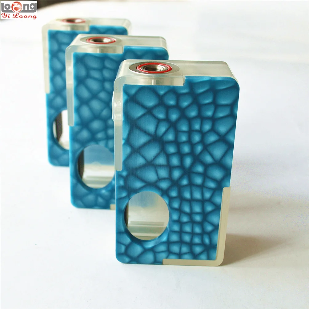 

New Arrival Aurora BF Squonker Mech Mod 8ml Huge Silicone Oil Bottle Squonk Vape Mod POM Material fit 18650 20700 Battery