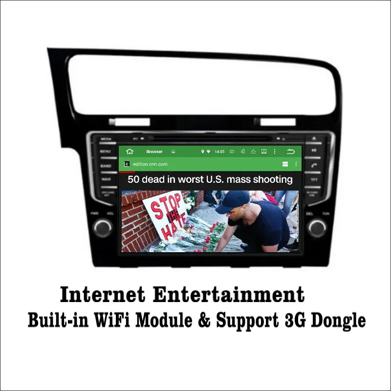 Cheap Liislee Android 7.1 2G RAM For Volkswagen VW GOLF 7 Car Radio Audio Video Multimedia DVD Player WIFI DVR GPS Navi Navigation 2 Cheap Liislee Android 7.1 2G RAM For Volkswagen VW GOLF 7 Car Radio Audio Video Multimedia DVD Player WIFI DVR GPS Navi Navigation 2