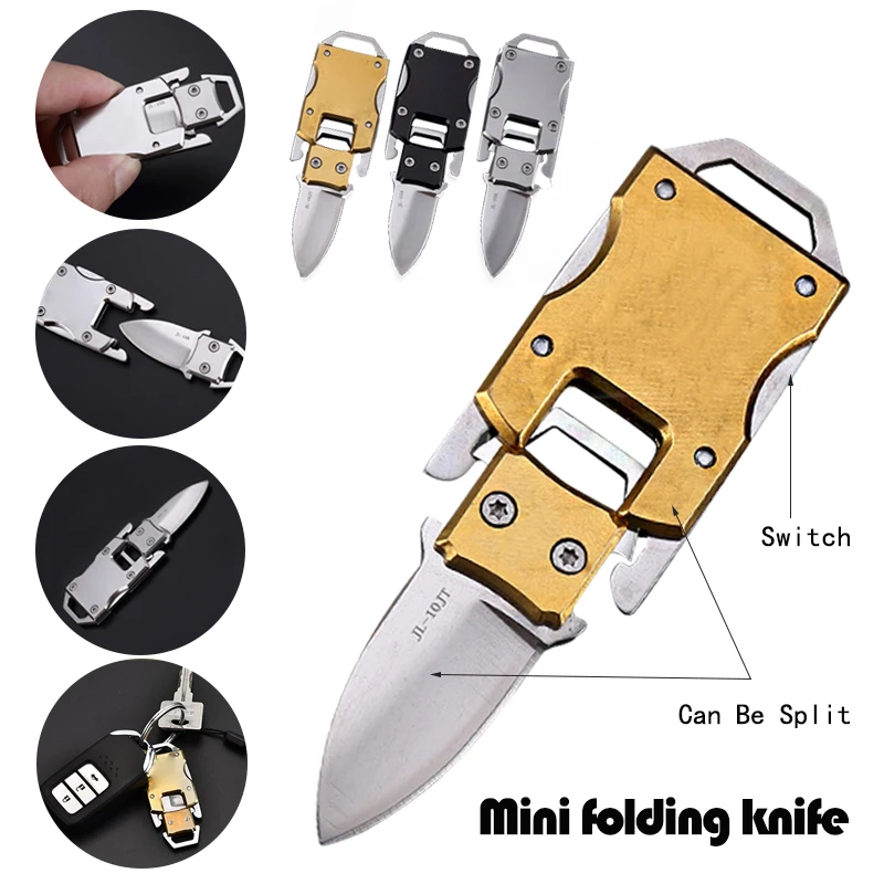 stainless steel knife edc tool multi mini pocket knife tactical folding knives navajas zakmes couteau pliant