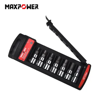 

Maxpower 7pcs Hexagon Screwdriver Bit Inch Hex Shank Screw Drivers Set Hexagonal Head Self Drilling Screws Hand Tools Durable B4