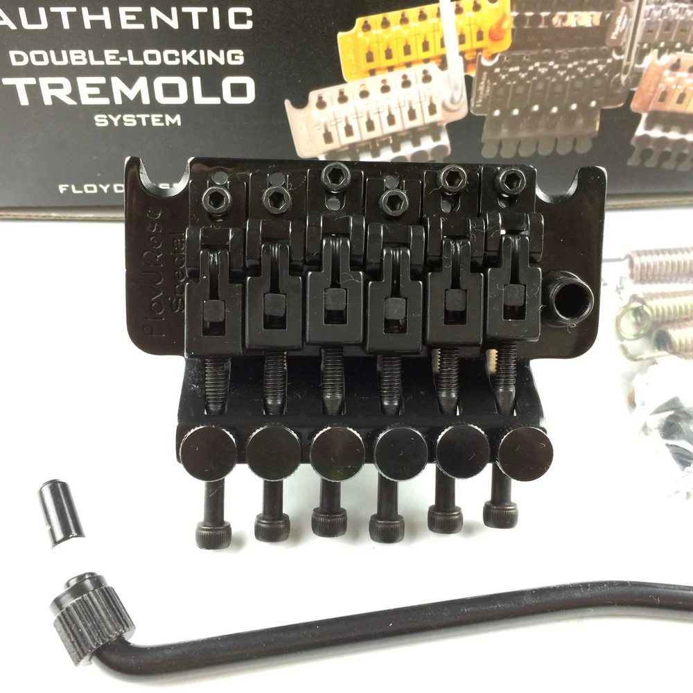 

ARM Floyd Rose Special Series Electric Guitar Locking Tremolo System Bridge FRTS2000 Black ( Without packaging )