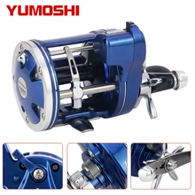 Рыболовная катушка с электрическим подсчетом глубины 999ft левая/правая рука 12 подшипников