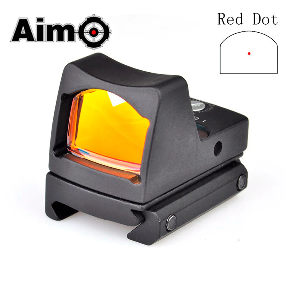

Aim-O Military Airsoft Replica Riflescopes Metal RMR Red Dot Laser Sight Scope Tactical Colimador AO1005 Softair Hunting Optics