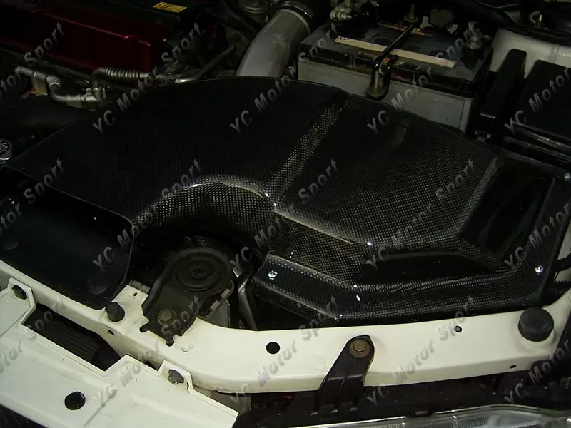 Автомобильные аксессуары из углеродного волокна KAISAI style Air Box подходит для 2001-2007 Lancer CT9A Evolution 7-9 EVO 7 8 9 Air Box