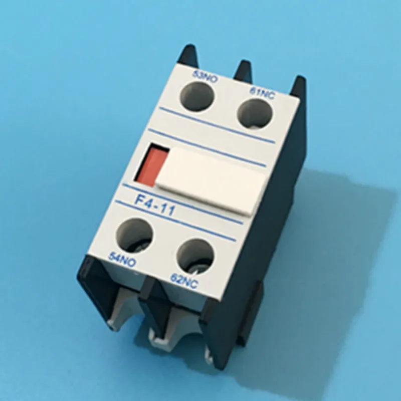 

20 PCS Auxiliary Contact Block for AC Contactor CJX2 LC1 F4-11 F4-20 F4-02 2 Poles LA1-DN11 LA1-DN20 LA1-DN02