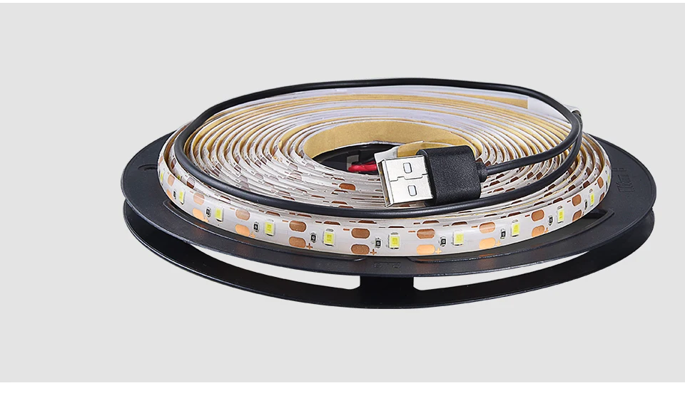 USB LED Strip lamp 2835SMD DC5V Flexible LED light Tape Ribbon 1M 2M 3M 4M 5M HDTV TV Desktop Screen Background Bias lighting (12)