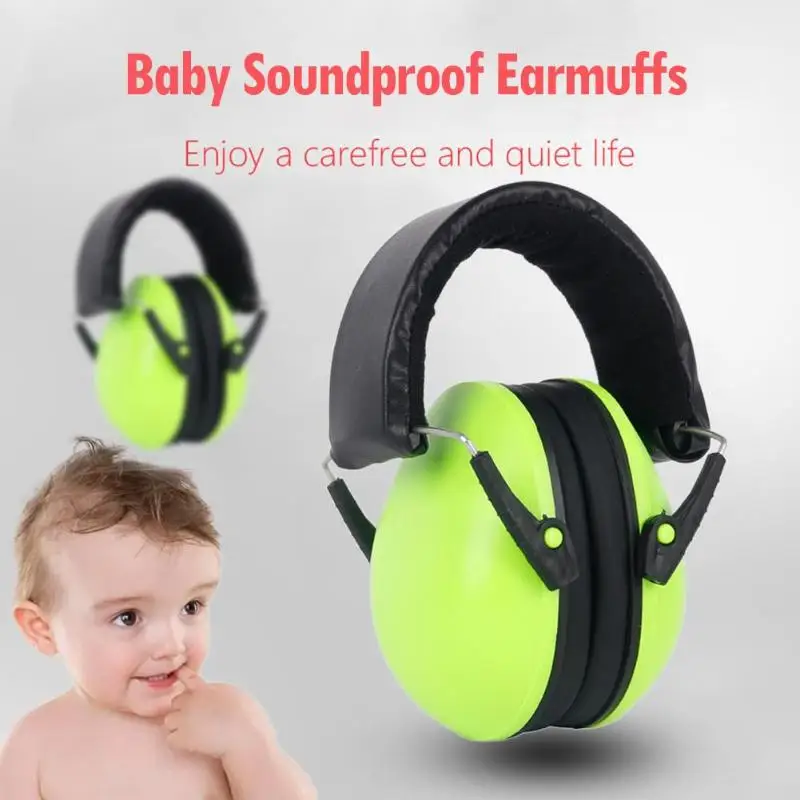 Детские наушники звукоизоляция шумоподавление Безопасность Защита слуха Младенцы спящие защитные наушники ухо протектор для ребенка