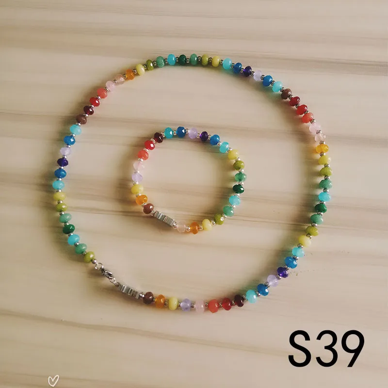 

Lanseis Colorful Natural Stones Beads Stainless Steel, 1Pcs Spring Summer Style, Party, Beautiful Fashion Jewelry For Women