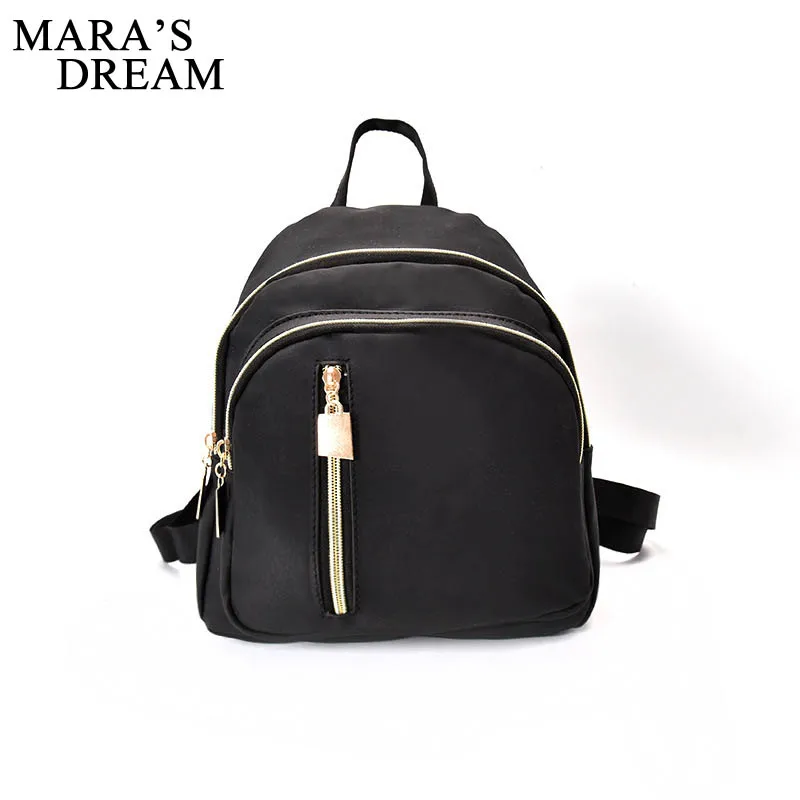 

Mara's Dream Fashion Women Backpacks 2019 New Oxford Women Backpacks Simple Small Mini Black Bags Backpack Travel Shoulder Bags