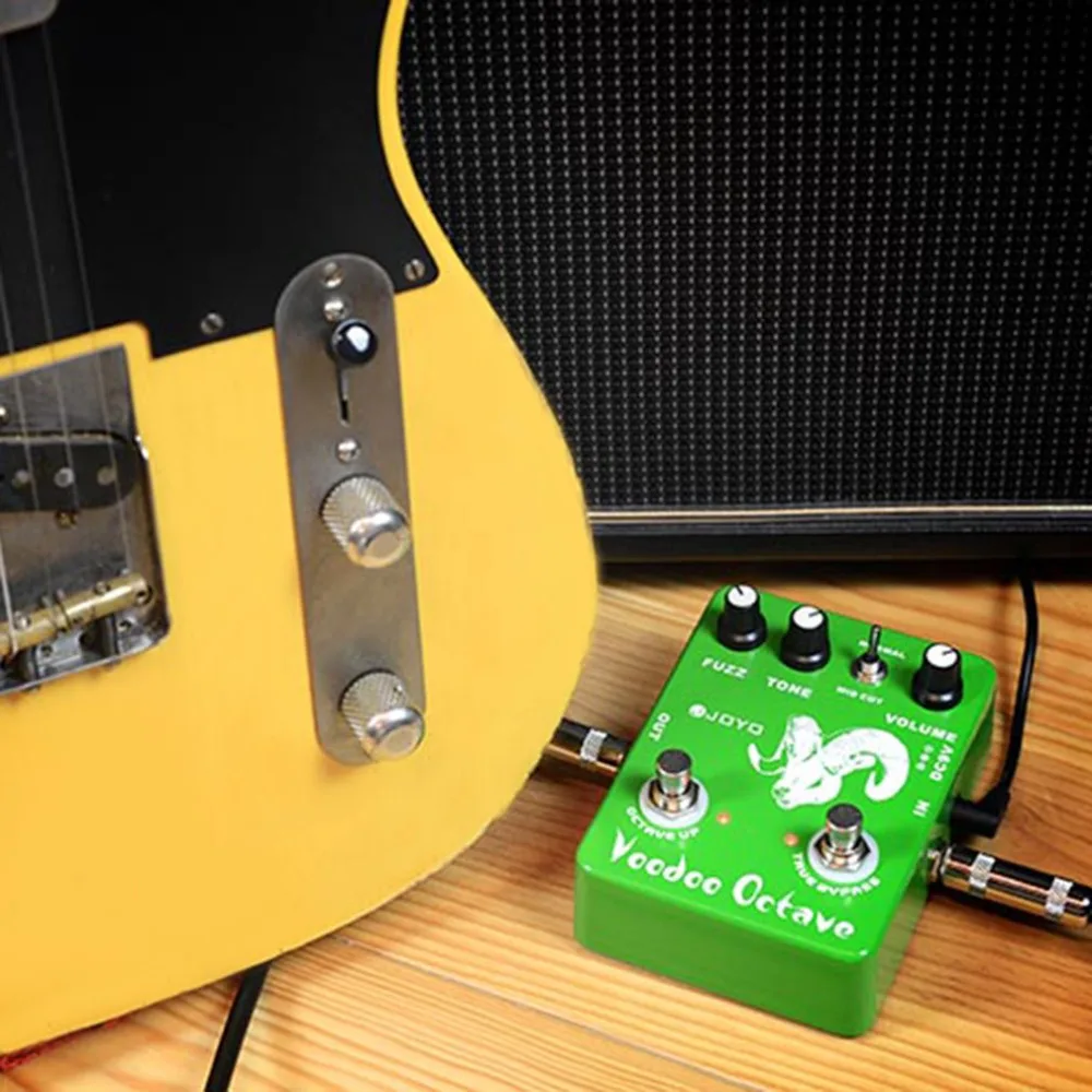 JOYO JF-12 Voodoo Octave Fuzz Effect Guitar Pedal Electric Bass Dynamic Compression Effects True Bypass Musical Guitar Accessory 8 JOYO JF-12 Voodoo Octave Fuzz Effect Guitar Pedal Electric Bass Dynamic Compression Effects True Bypass Musical Guitar Accessory 8