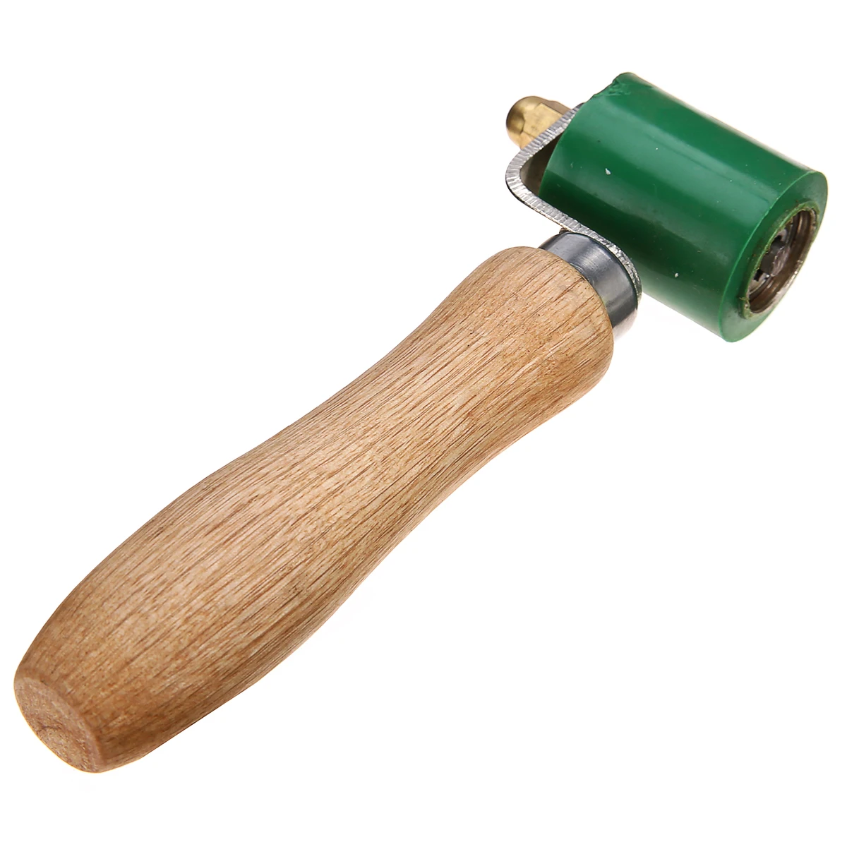 

1pc 40mm Silicone Pressure Roller For Hot Air Heating Welding Wooden Handle Pressure Roller