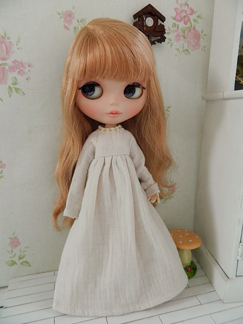 Новинка, длинное платье в стиле Mori, Одежда для куклы Blyth, юбка blyth, Azone Licca Pullip 1/6, кукольная одежда, аксессуары