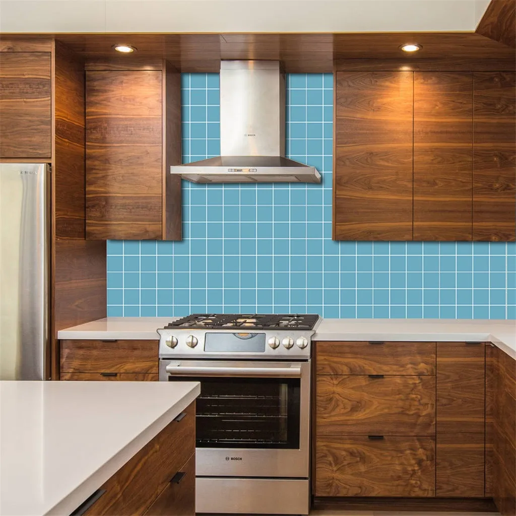 

2019 Hot New Products DIY 3D Mosaic Self Adhesive Wall Tile Sticker Vinyl Home Kitchen Decoration Accessories home