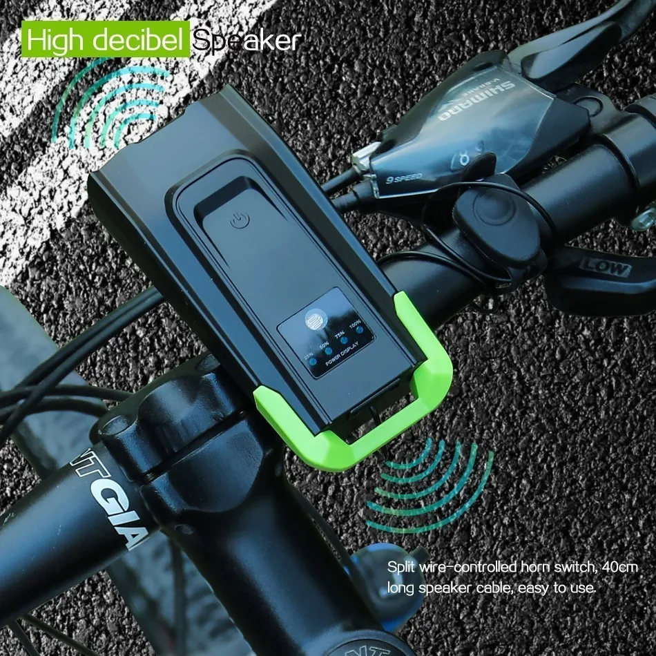 Perfect WorthWhile Smart Bicycle Front Light Sensing Intelligent Flashlight for Bike Accessories with Speaker USB Charging Cycling Lamp 4 Perfect WorthWhile Smart Bicycle Front Light Sensing Intelligent Flashlight for Bike Accessories with Speaker USB Charging Cycling Lamp 4