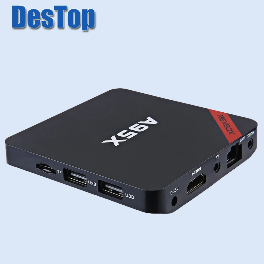 The smallest android tv box a95x amlogic s905x android 6 0 2gb 16gb