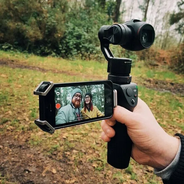 DJI Osmo Genggam Handheld 4K Camera And Stabilizer Gimbal 3 Axis Gimbal DJI Phantom 3 EMS