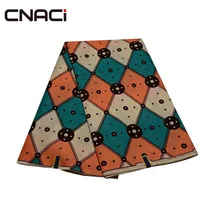 CNACI Анкара ткань Африканская настоящая восковая печать Tissu воск Африканский батик Ткань 6 ярдов/сумка Африканский принт Анкара ткань
