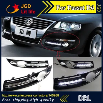 

Free shipping ! 12V 6000k LED DRL Daytime running light for VW Volkswagen Passat B6 2007-2011 fog lamp frame Fog light