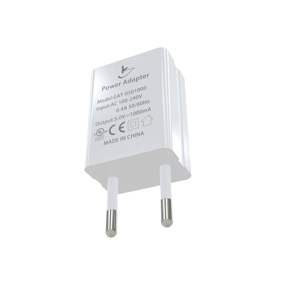 5V 1A Charger EU Plug Adapter UL CE Certified in Mobile Phone Chargers 5v-1a-charger-eu-plug-adapter-ul-ce-certified-in-mobile-phone-chargers