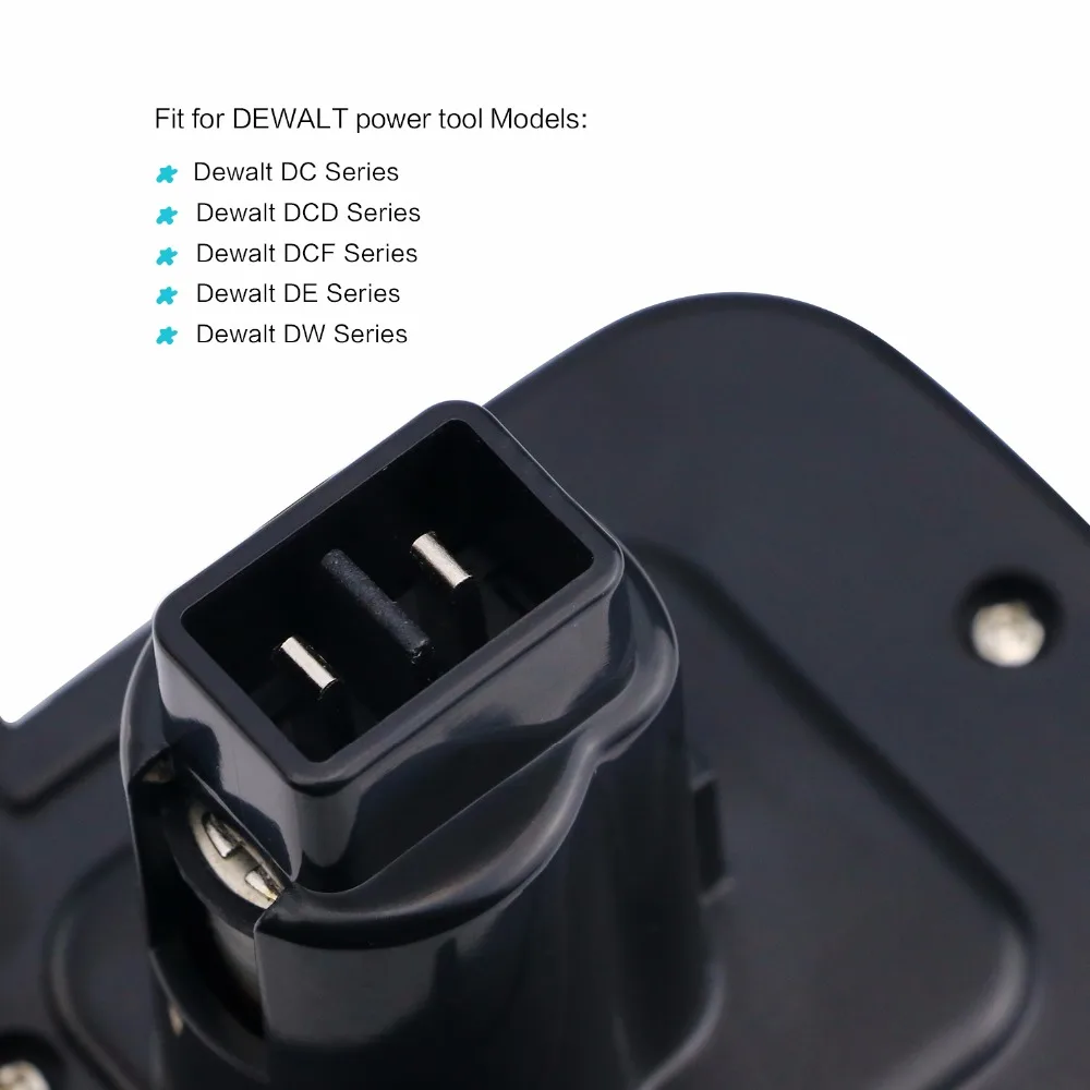 Kopen MELASTA 2PCS 12V 2100mAh NiCd Batterij voor Dewalt DW9072 DW9071 DC9071 DE9037 DE9071 DE9072 DE9074 DE9075 152250  27 397745 01