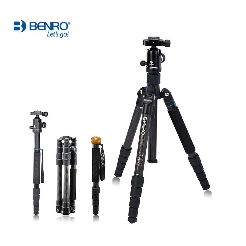 Новый монопод Benro штатив из углеродного волокна SLR C2692TV2 Профессиональный
