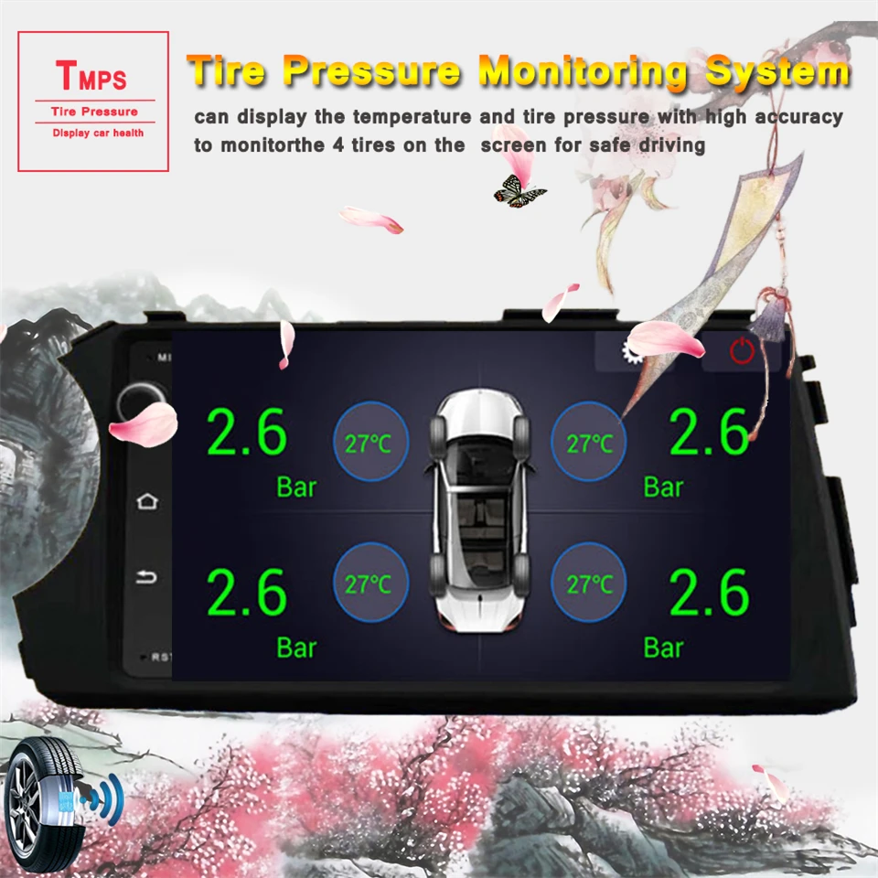 Sale 7" 2din android 9.0 CAR dvd player For Ssang yong Ssangyong Actyon Kyron 2005-2013 with 3/4g wifi bluetooth SWC Head Unit 5